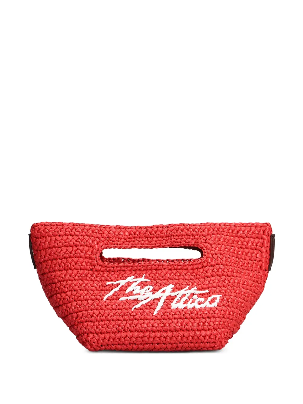 The Attico Via Dei Giardini 15 beach bag | Red | Image 1