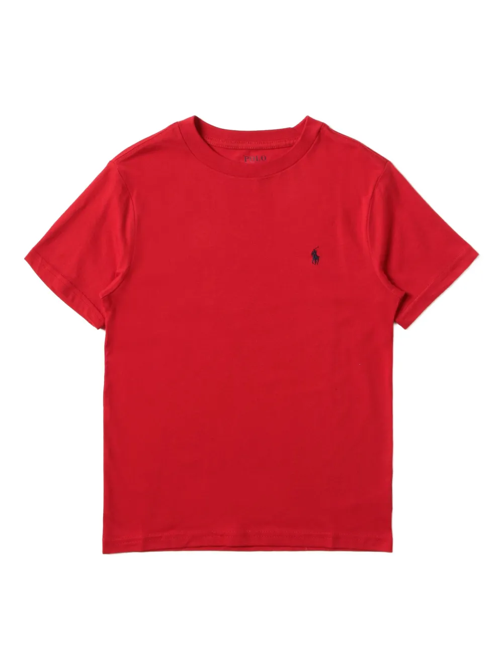POLO RALPH LAUREN KIDS T-shirt met borduurwerk Rood