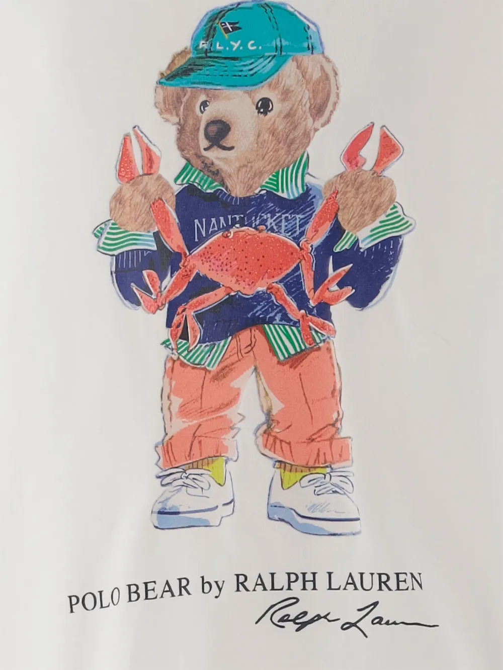 POLO RALPH LAUREN KIDS Katoenen T-shirt Wit