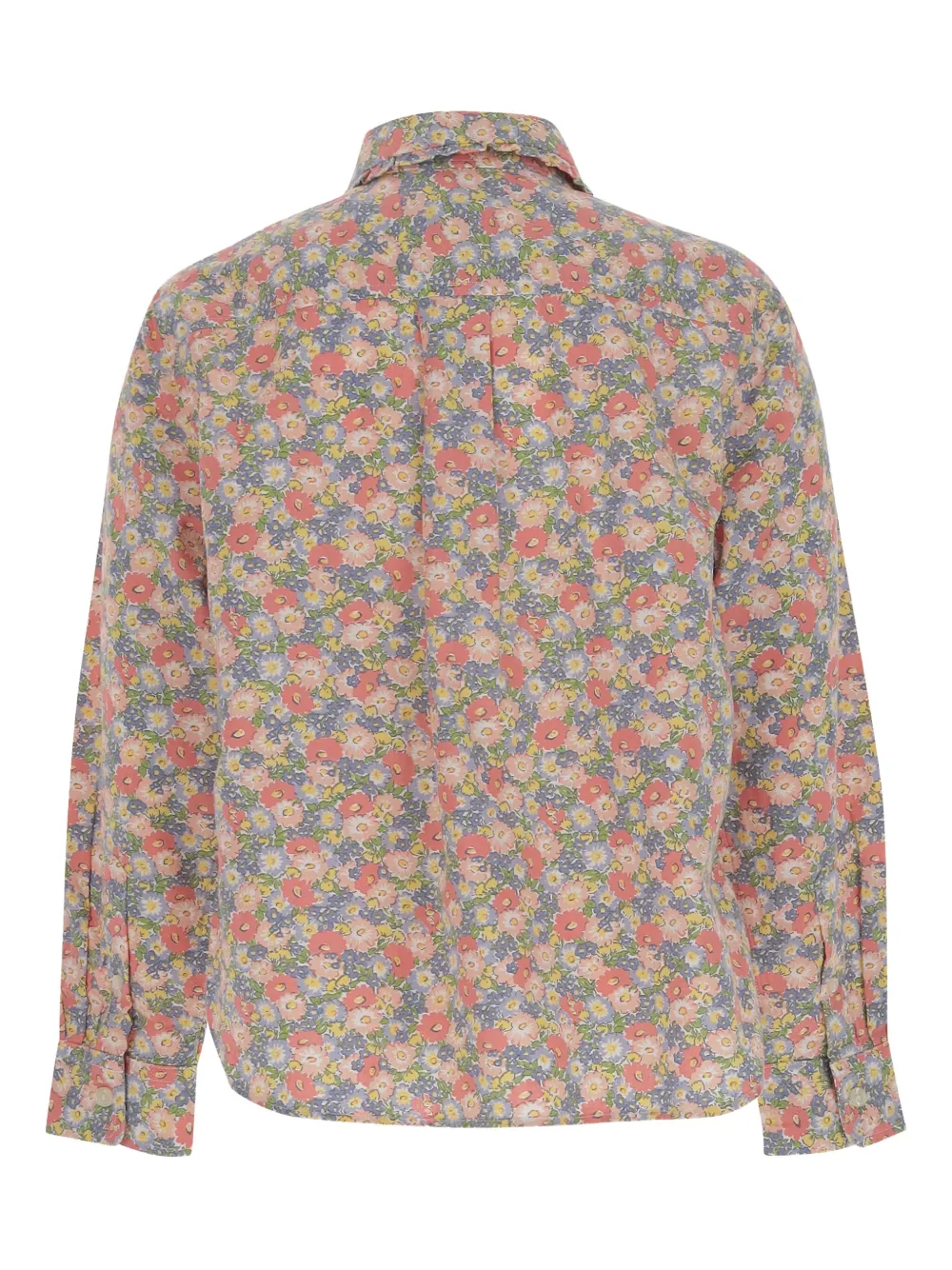 POLO RALPH LAUREN KIDS Shirt met bloemenprint Beige