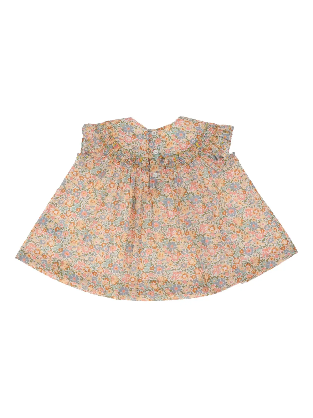 Bonpoint Jurk met bloemenprint - Roze