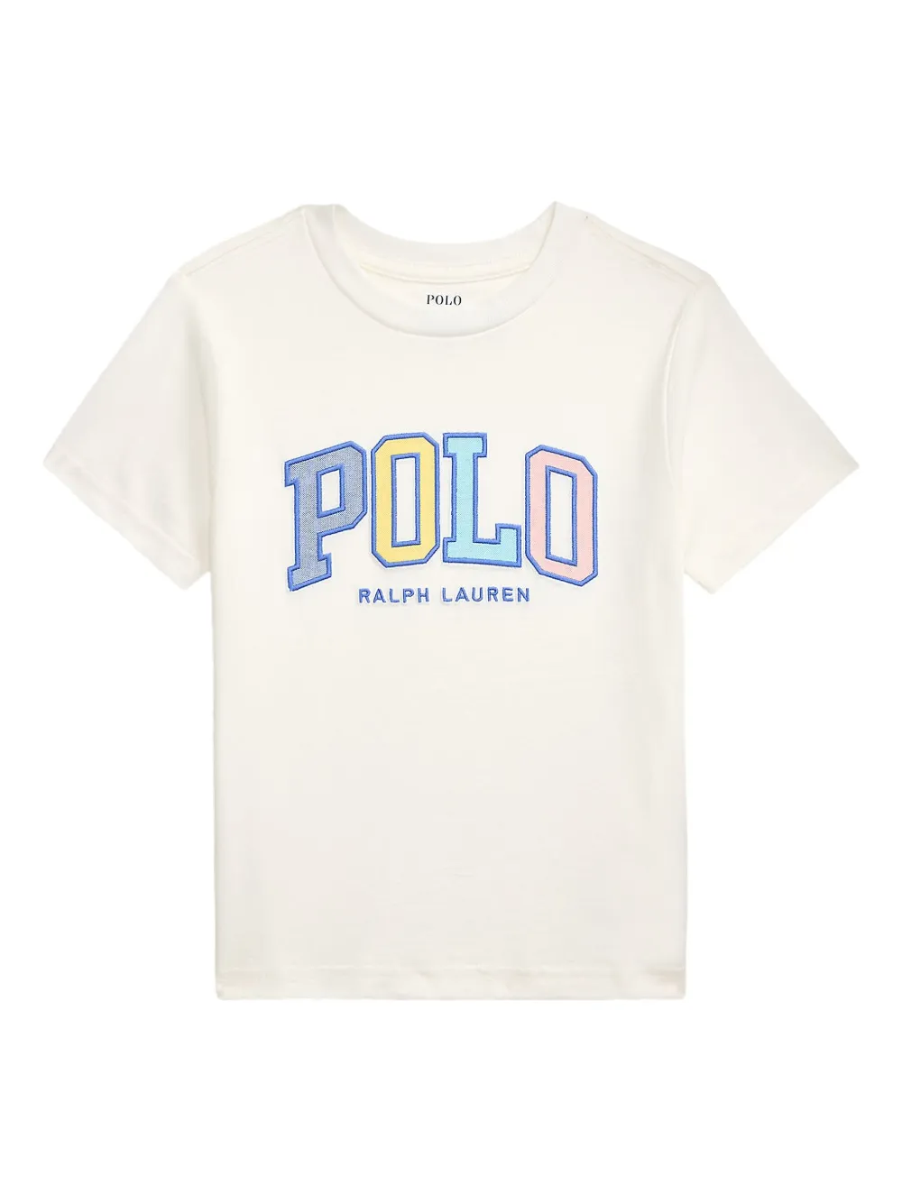 POLO RALPH LAUREN KIDS Katoenen T-shirt Wit