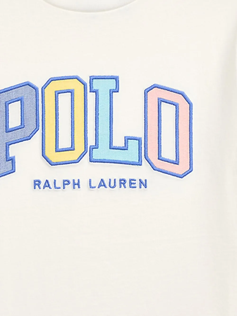 POLO RALPH LAUREN KIDS Katoenen T-shirt Wit