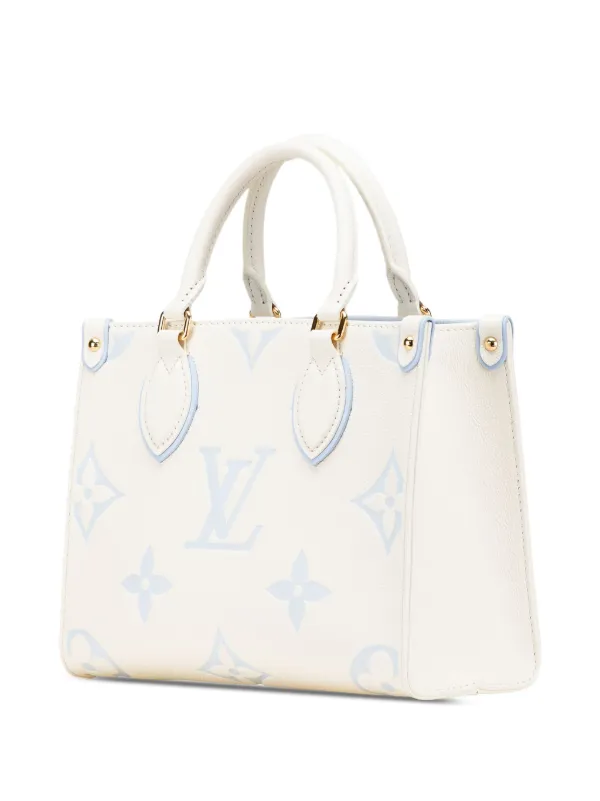Louis Vuitton Pre-Owned 2021-2025 バイカラー モノグラム アン
