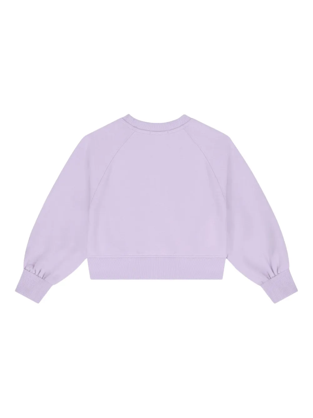Calvin Klein Kids Sweater met geborduurd logo Paars