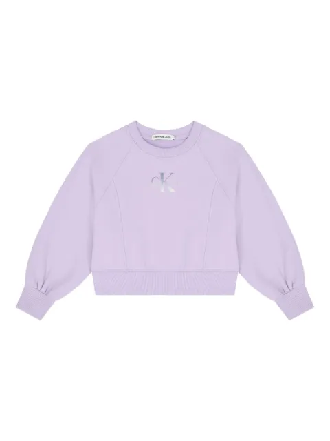 Calvin Klein Kids logo-print sweatshirt