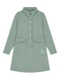 Calvin Klein Kids utility-style shirt dress - Green
