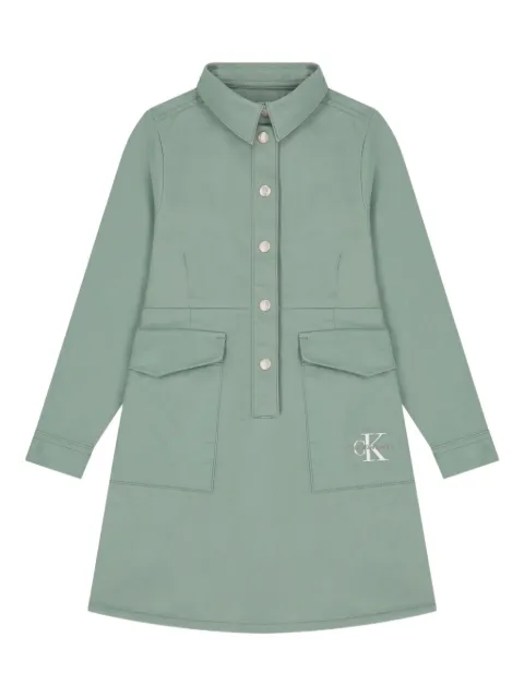 Calvin Klein Kids utility-style shirt dress