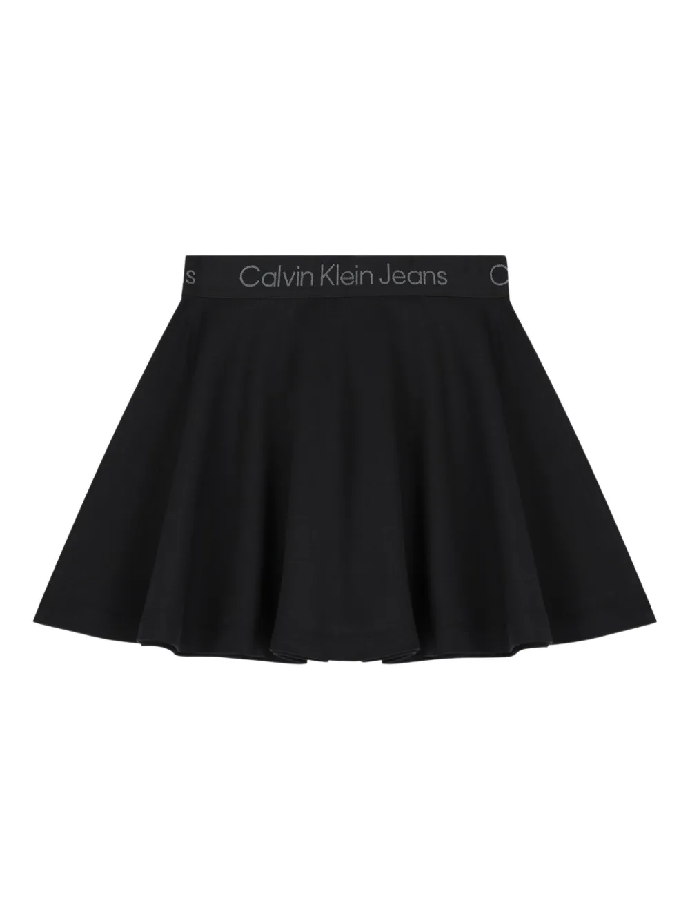Calvin Klein Kids falda skater con pretina elástica | negro | Image 1