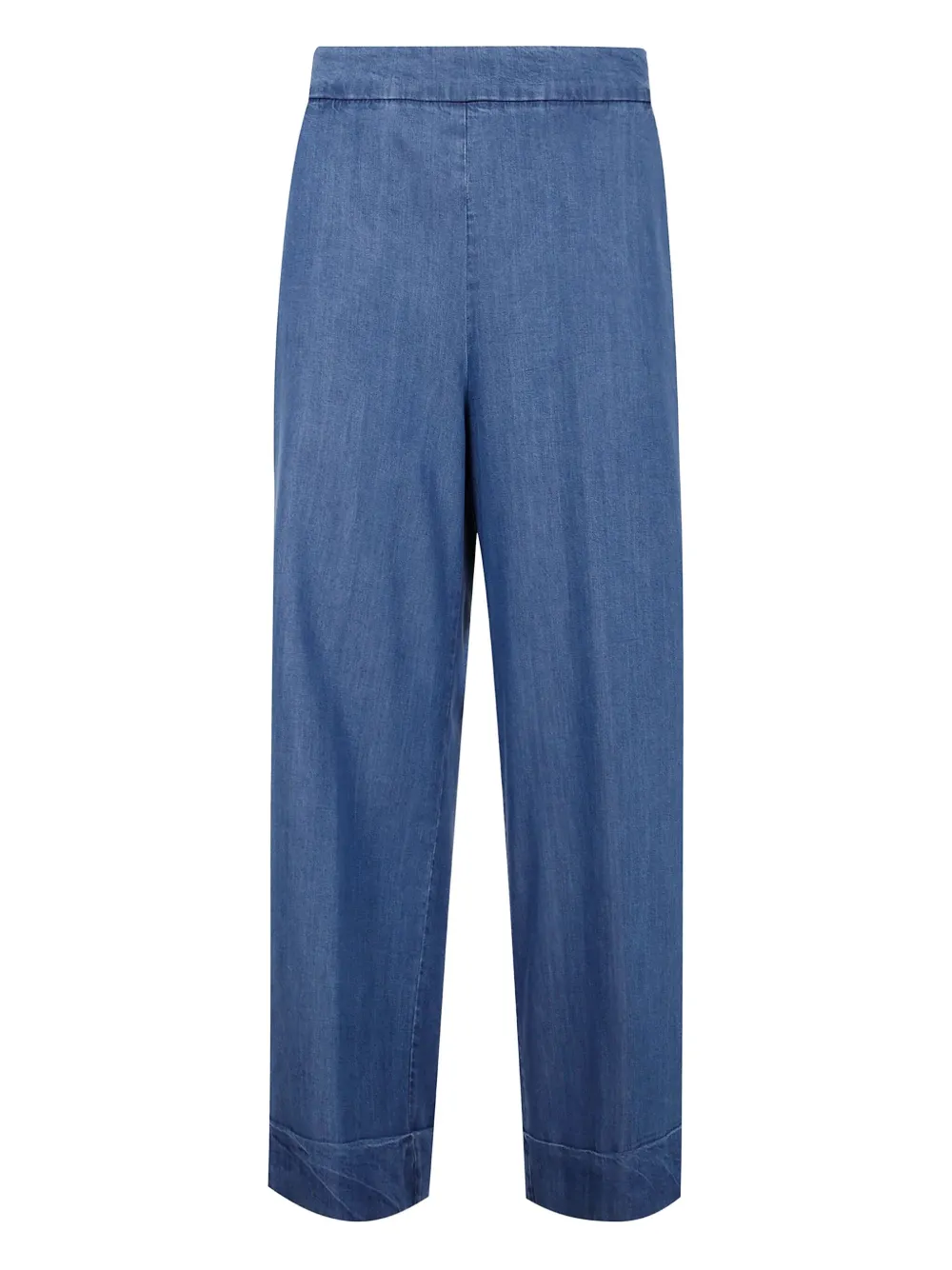 Kiltie elasticated-waist trousers - Blauw