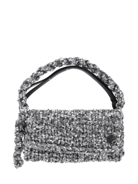 Jil Sander mini knitted shoulder bag