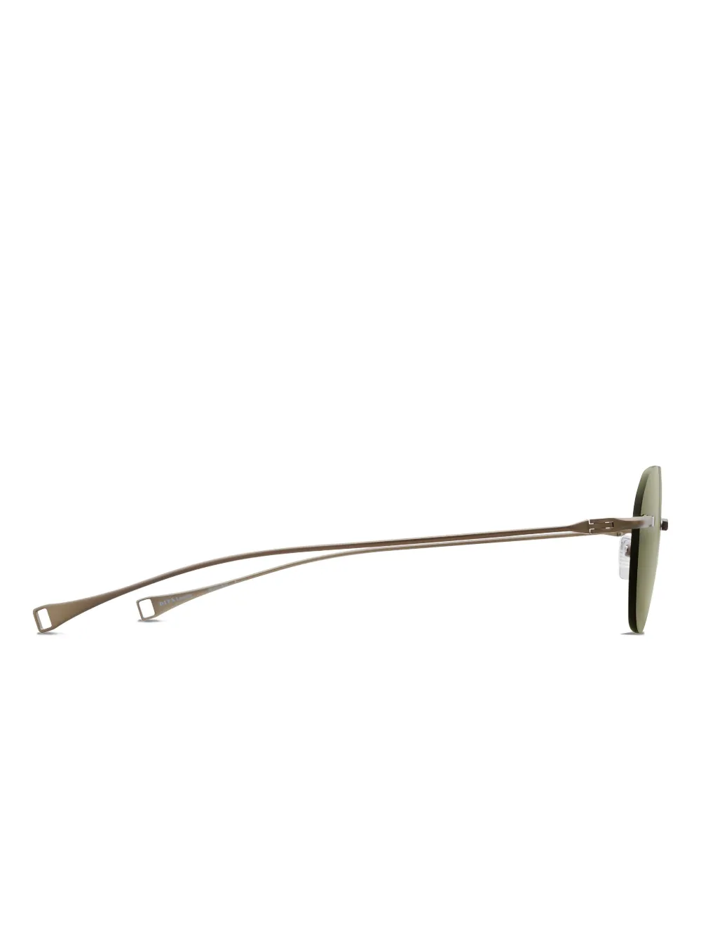 Dita Eyewear Lancier zonnebril met metallic montuur Zwart