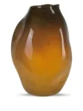 Alexa Lixfeld Meteorite curved glass vase (39cm) - Brown