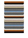 Missoni Home Best zigzag-patterned bath math - Neutrals