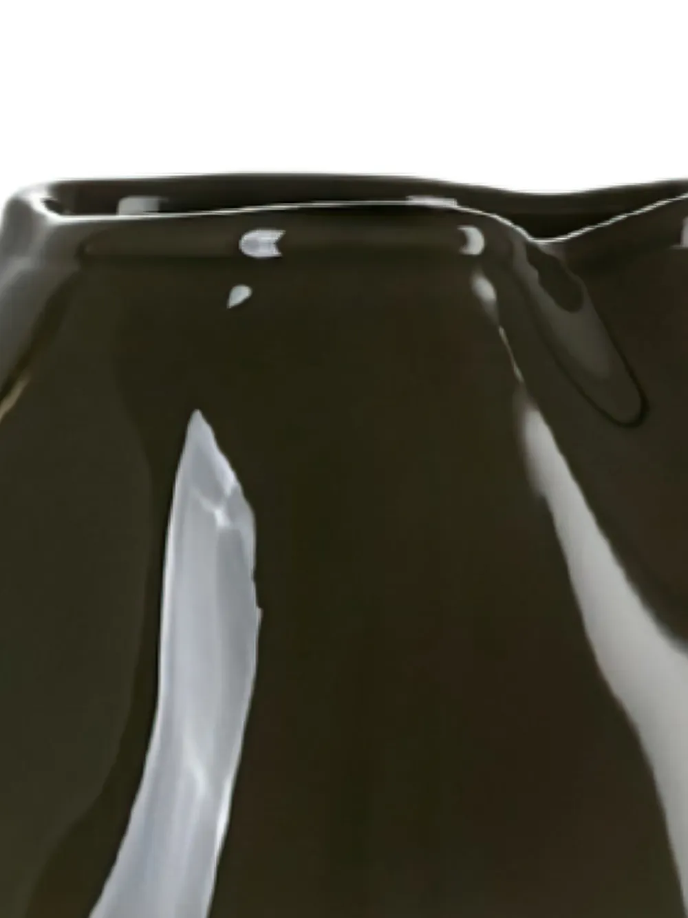 Alexa Lixfeld Meteorite Vase (30cm) In Green