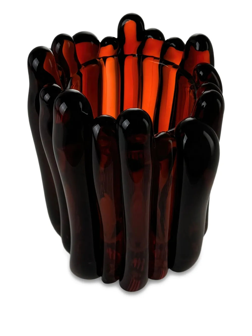 Alexa Lixfeld Antho glass sculptured vase (23cm) | Vases | Image 2