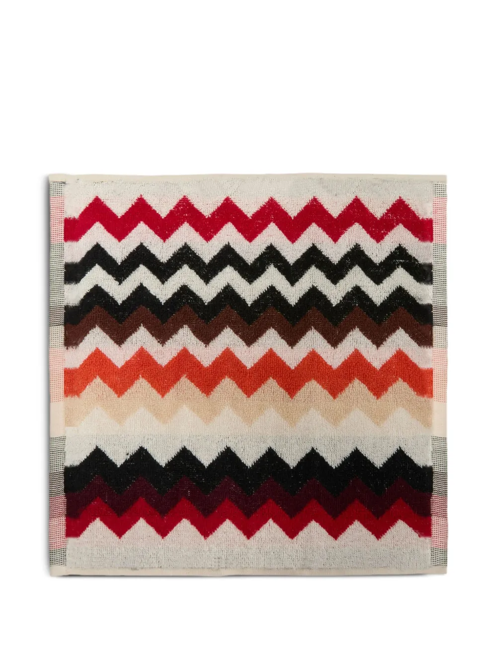 Missoni Home Best zigzag-woven face-towel (set of six) | Neutrals | Image 1