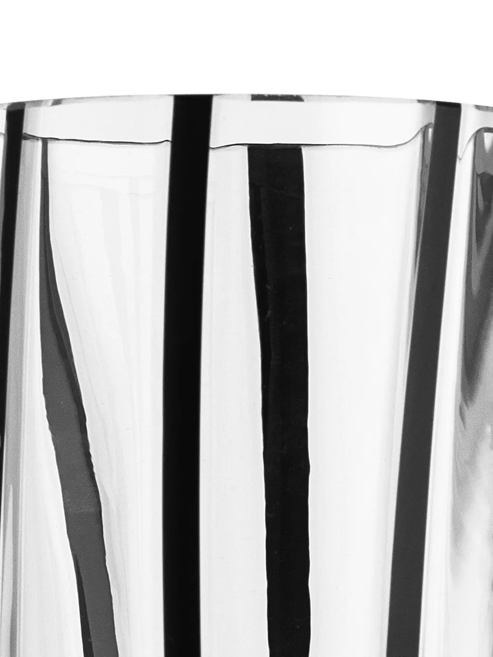 NasonMoretti Gestreiftes Cyrcus Highball-Glas 7cm x 14,6cm | Gläser | Image 2