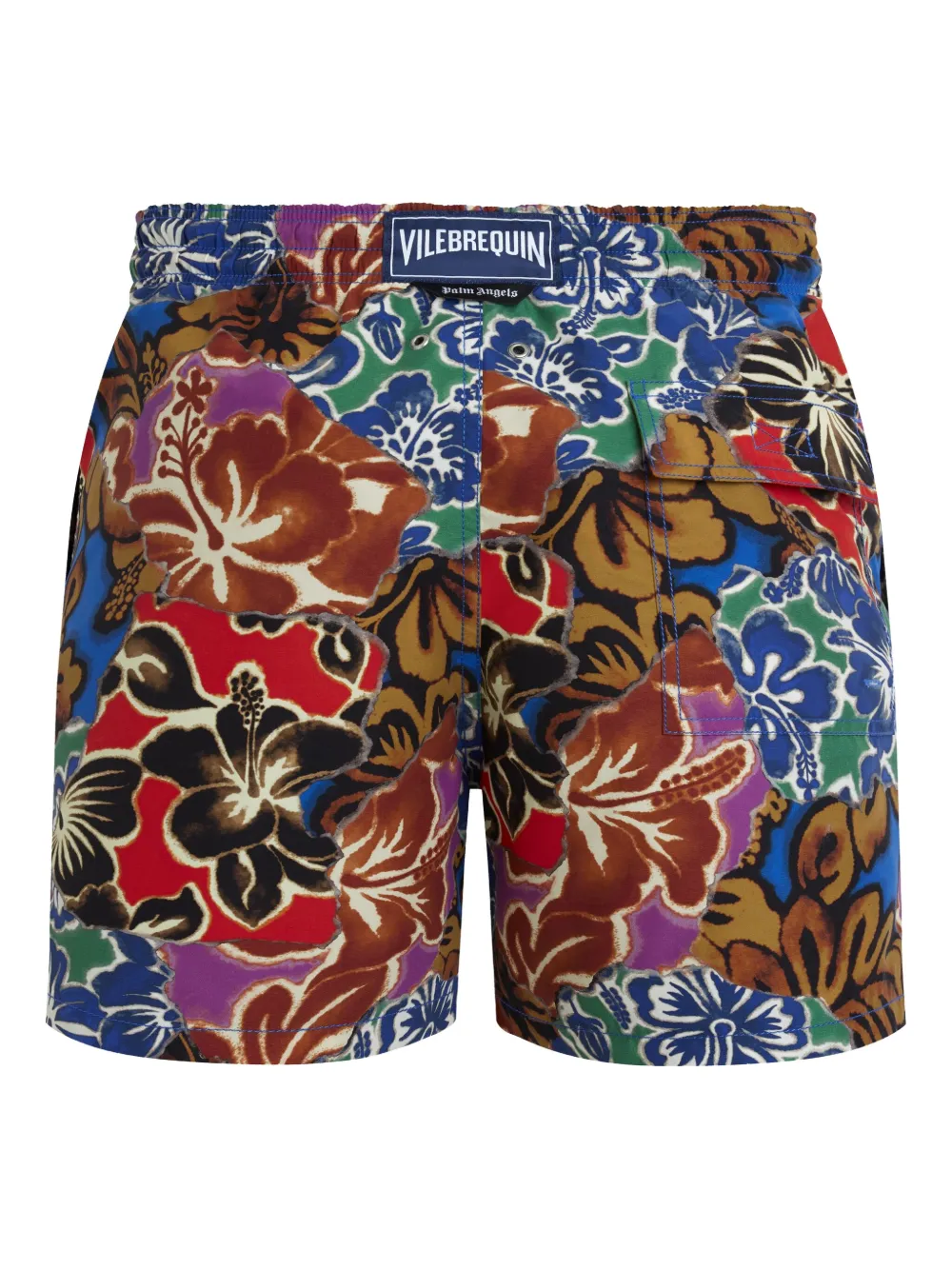 Vilebrequin shorts de playa con diseño patchwork | Shorts de playa | Image 2