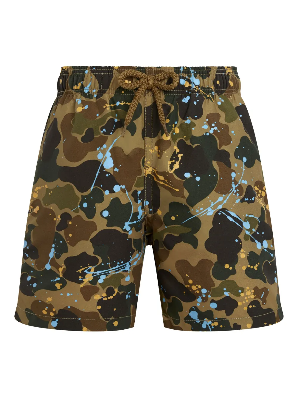 Vilebrequin Kids Camo Splash zwembroek Groen