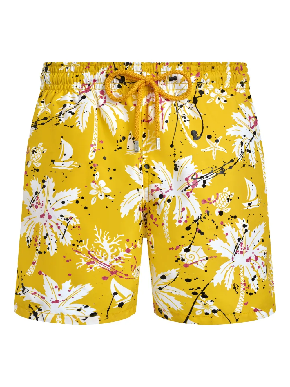 Vilebrequin shorts de playa Hawaii Splash | amarillo | Image 1