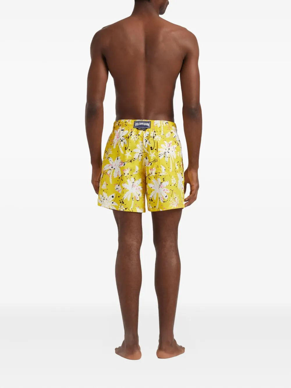 Vilebrequin Hawaii Splash zwembroek Geel