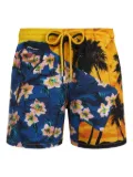 Vilebrequin x Palm Angels Hawaiin Mix swim shorts - Blue