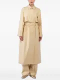Rosetta Getty elasticated trench coat - Neutrals