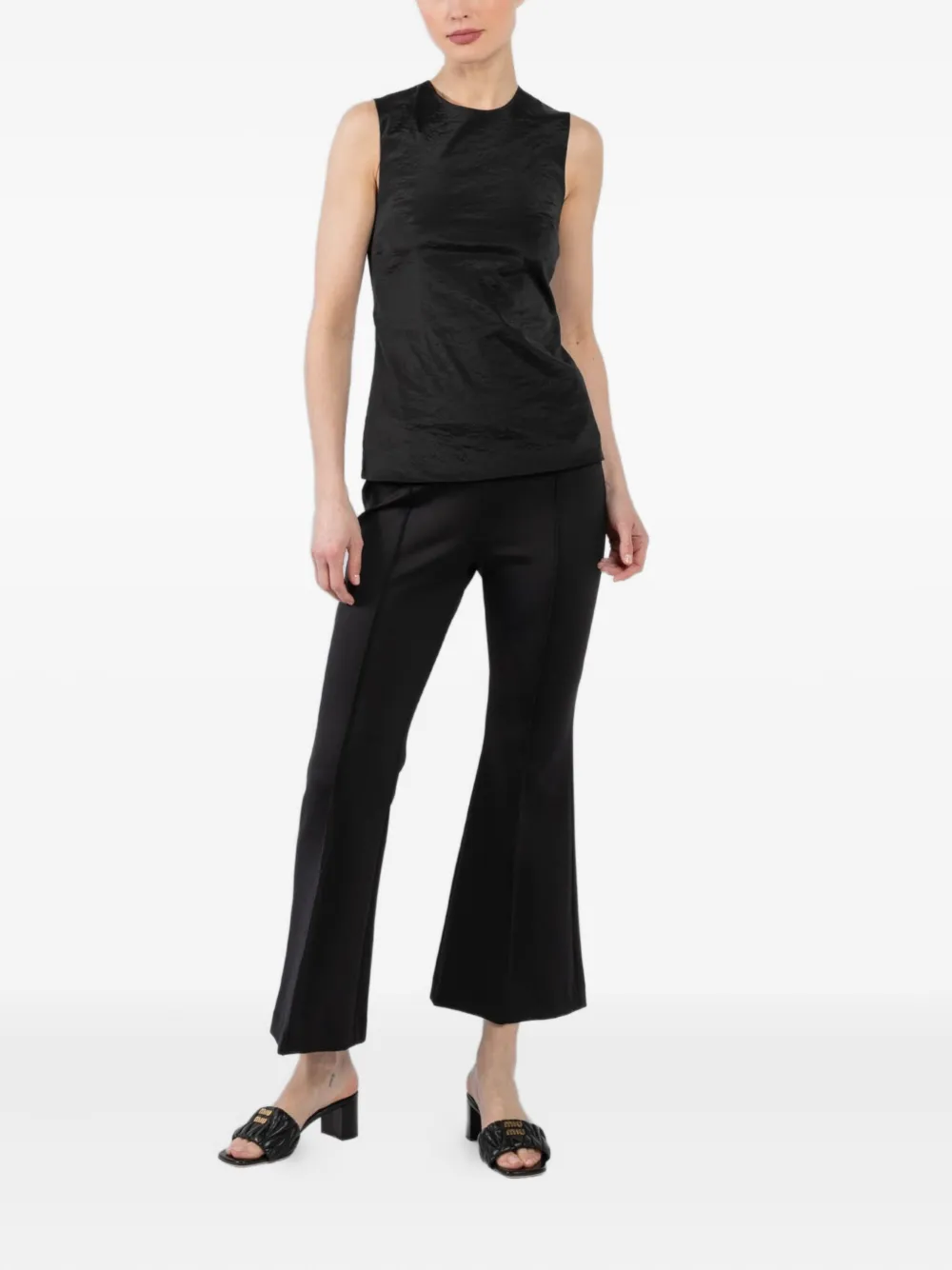 Rosetta Getty sleevless textured top | Vests & Tank Tops | Image 2