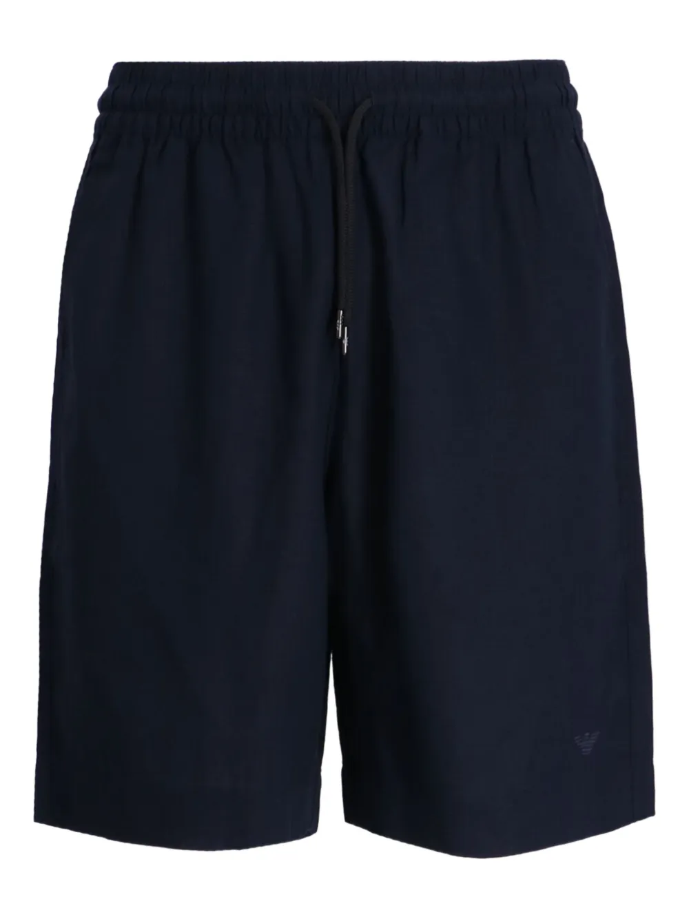 Emporio Armani logo-patch shorts | Blue | Image 1