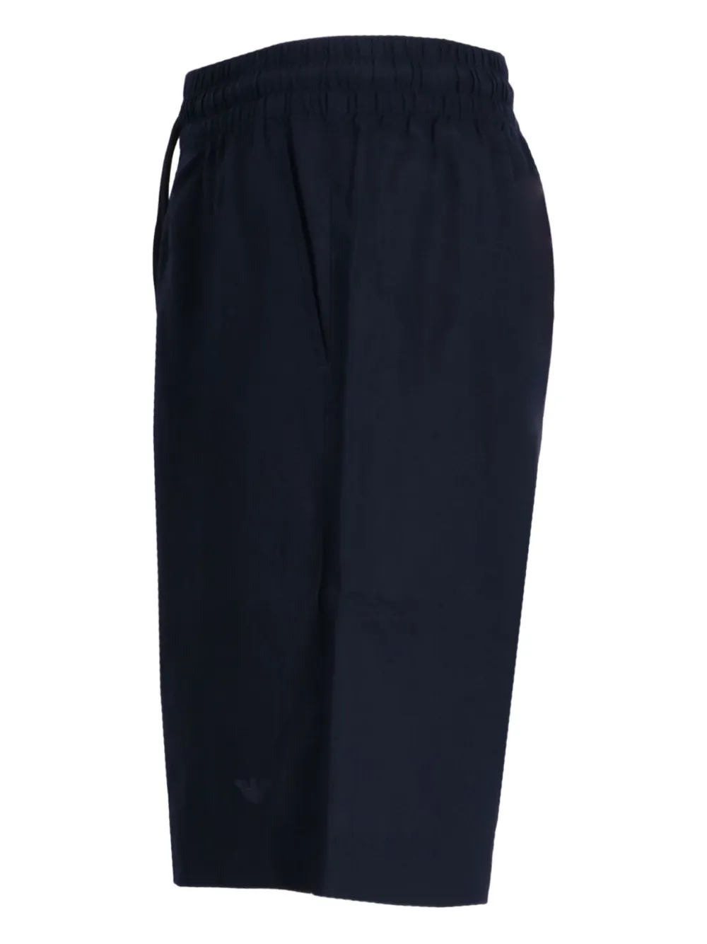 Emporio Armani Shorts met logopatch Blauw
