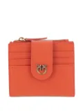 PINKO leather wallet - Orange