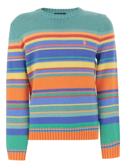 POLO RALPH LAUREN KIDS suéter a rayas