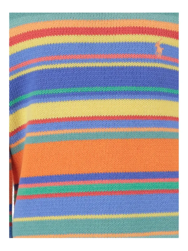 POLO RALPH LAUREN KIDS Striped Jumper Blue FARFETCH GE