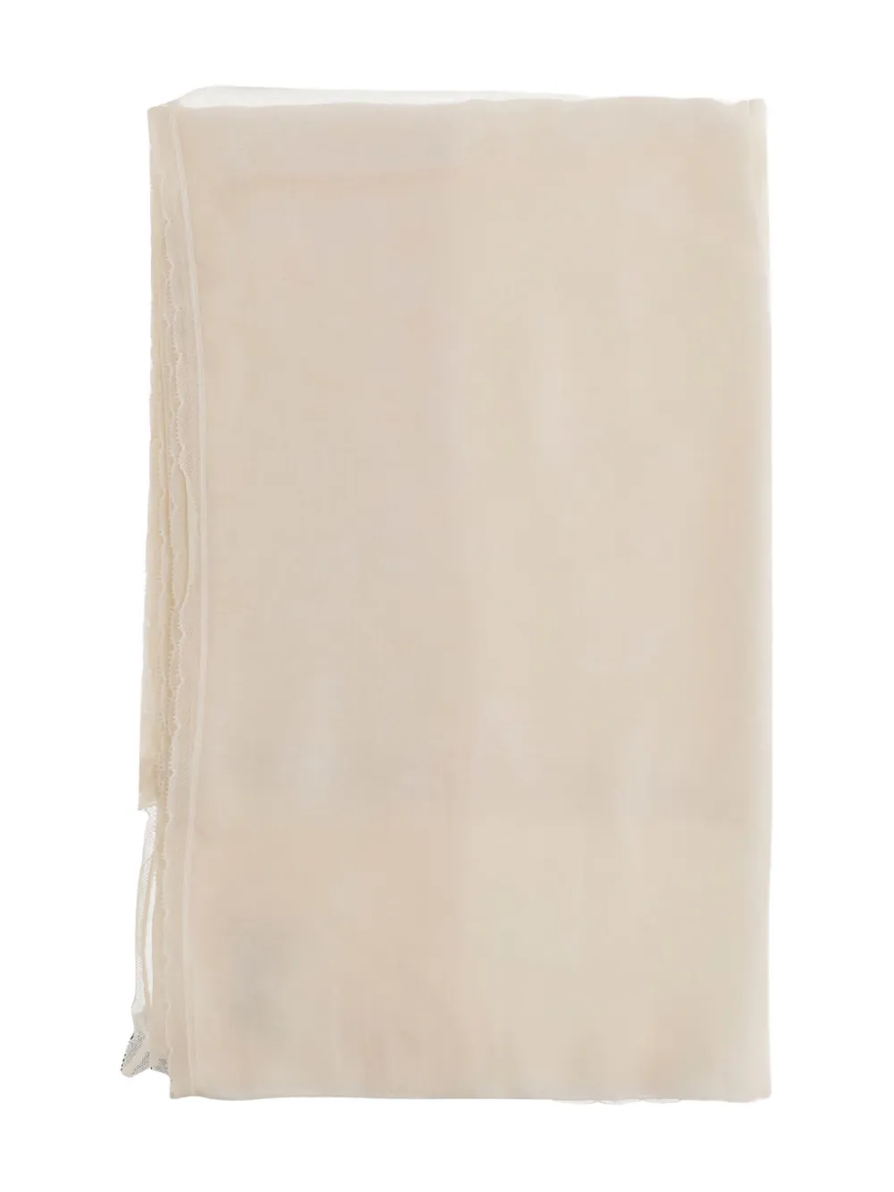 Faliero Sarti silk-blend scarf - ニュートラル Faliero Sarti silk-blend scarf - ニュートラル