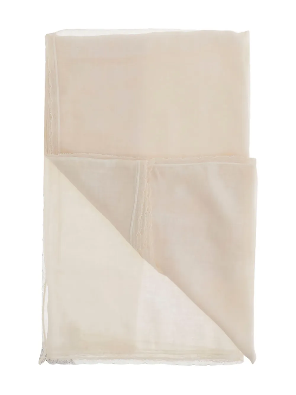 Faliero Sarti Sjaal van zijdemix Beige