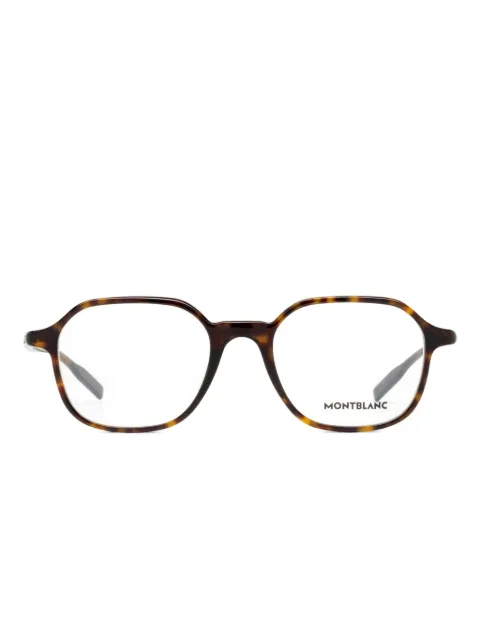 Montblanc lunettes de vue à monture géométrique