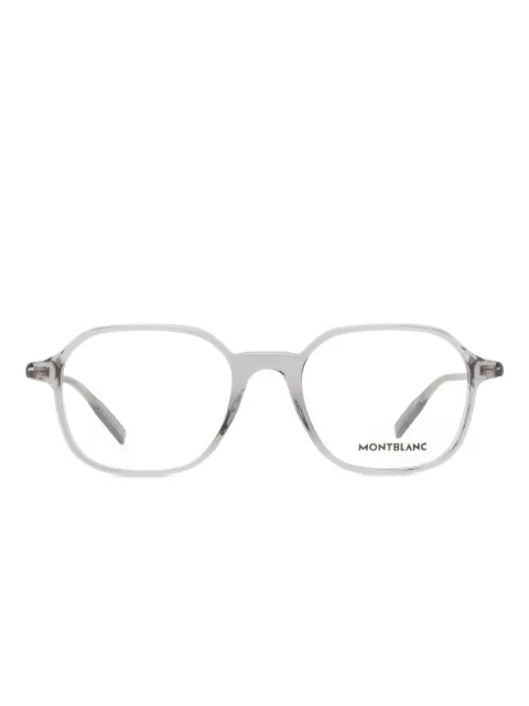 Montblanc lunettes de vue à monture carrée