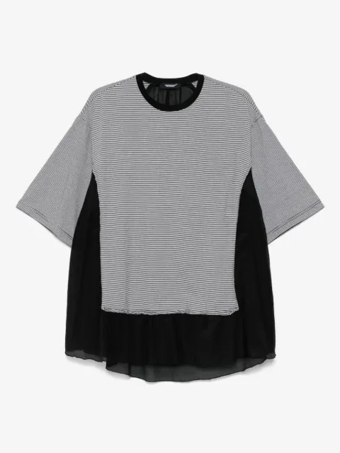 Undercover playera con motivo de rayas