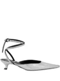 Moschino metallic pumps - Grey