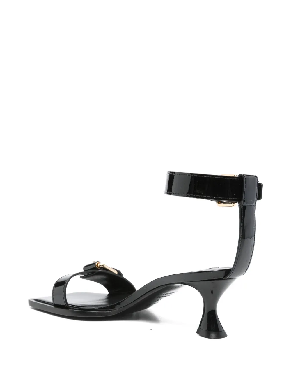 Moschino 60mm buckle-embellished sandals Black