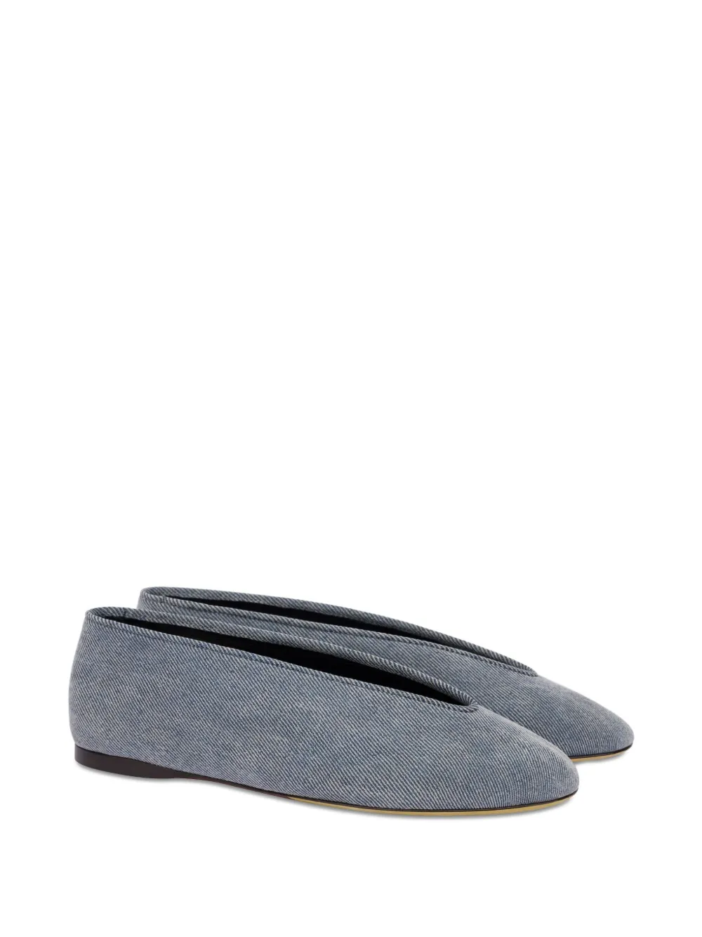 Moschino Denim ballerina's - Blauw