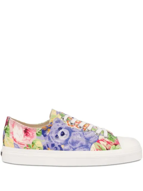 Moschino Teddy-Bear-print sneakers