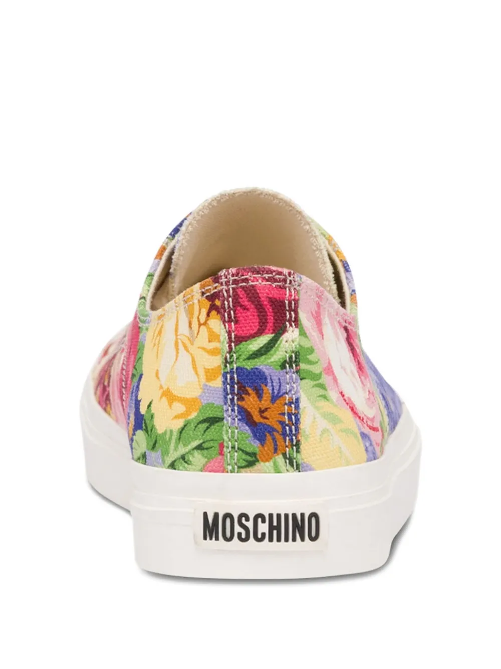Moschino Teddy-Bear-print sneakers Blue