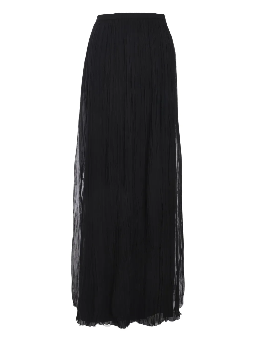 Alberta Ferretti Maxi-plooirok Zwart