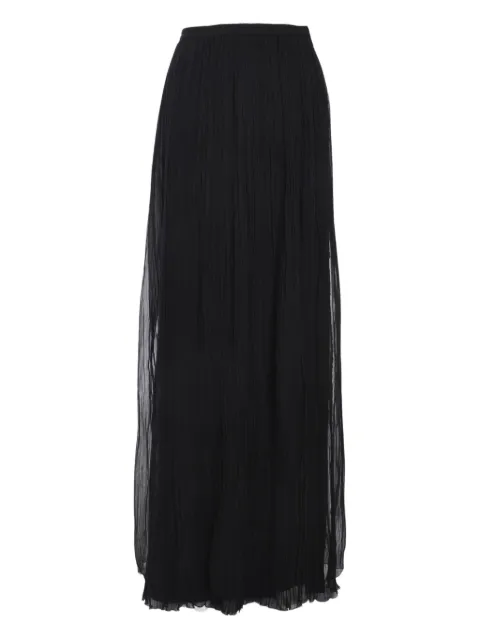 Alberta Ferretti pleated maxi skirt