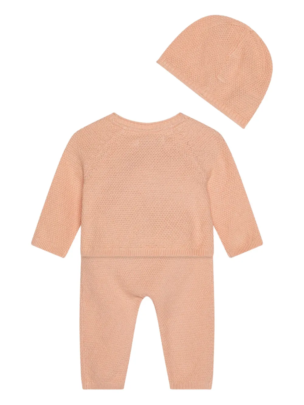 Calvin Klein Kids Gebreide wikkeltop en broek Roze