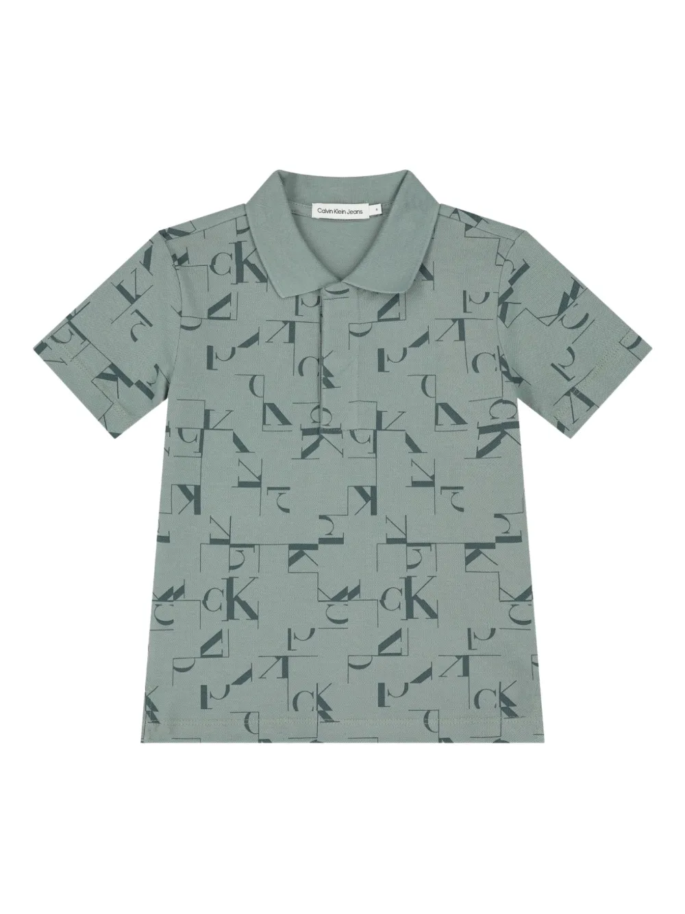 Calvin Klein Kids' Logo-print Polo Shirt