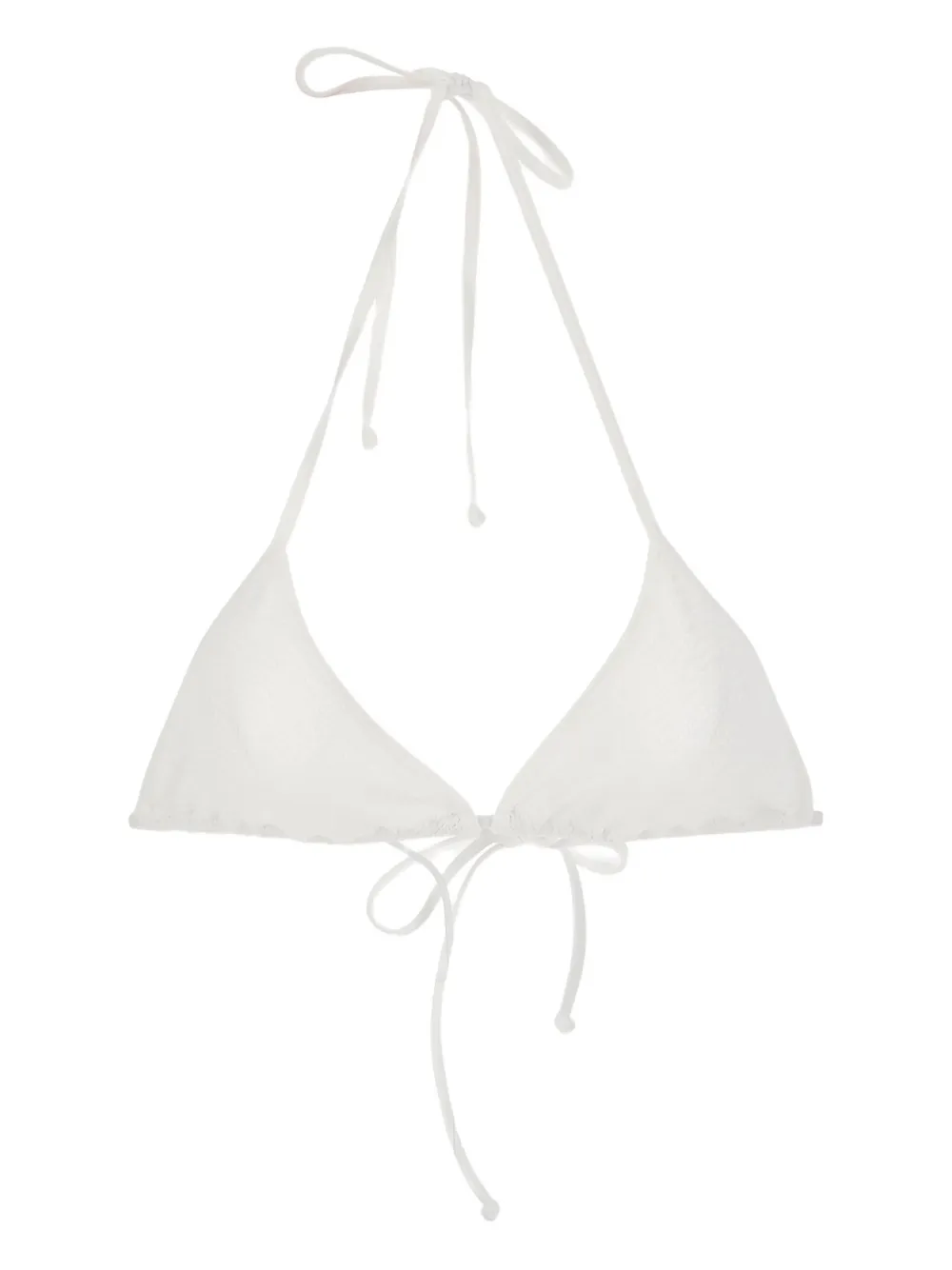 Mc2 Saint Barth Leah Bikini Top In Gray