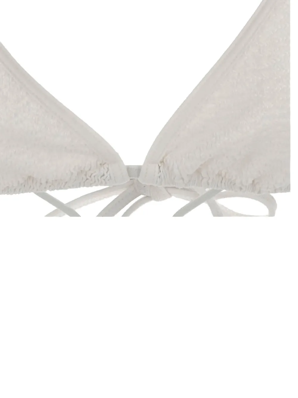 Mc2 Saint Barth Leah Bikini Top In Gray